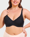 SheCurve® Seamless Comfort Everyday T-Shirt Bra - Wireless Support, Smooth Look