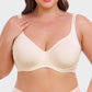 SheCurve® Seamless Comfort Everyday T-Shirt Bra - Wireless Support, Smooth Look