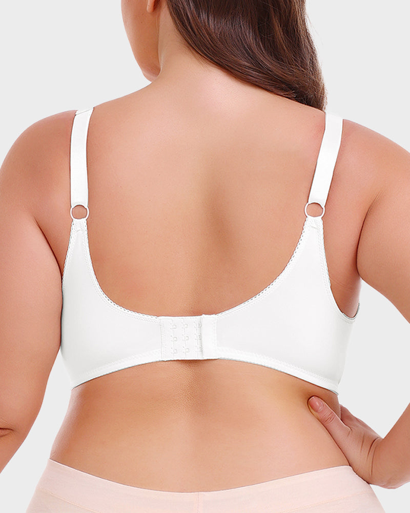 SheCurve® Seamless Comfort Everyday T-Shirt Bra - Wireless Support, Smooth Look