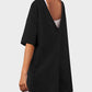 Effortless Summer V-Back Romper with Pockets: Comfy, Chic One-Piece for Women