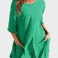 Effortless Summer V-Back Romper with Pockets: Comfy, Chic One-Piece for Women