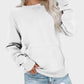 Comfortable Oversized Solid Crewneck Sweatshirt Pullover with Kangaroo Pocket