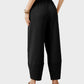 Comfy Flowy Wide-Leg Palazzo Lounge Pants with Pockets & Elastic Waist