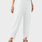 Comfy Flowy Wide-Leg Palazzo Lounge Pants with Pockets & Elastic Waist