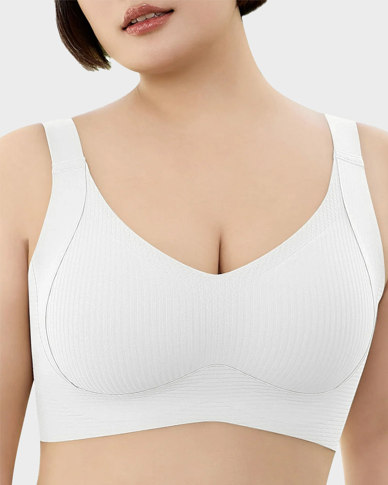 Ultimate Comfort Full Coverage Wireless Lightly Lined Everyday Bra for Women