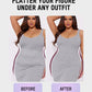 Comfort Sculpt Shapewear Bodysuit: Built-In Wireless Bra, Tummy Control, Mid-Thigh