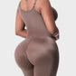 Comfort Sculpt Shapewear Bodysuit: Built-In Wireless Bra, Tummy Control, Mid-Thigh