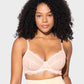 Luxurious Lace Unlined Underwire Push-Up Bra for Ultimate Comfort & Support
