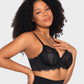 Luxurious Lace Unlined Underwire Push-Up Bra for Ultimate Comfort & Support