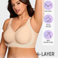 Seamless Wireless Full Coverage Jelly Smoothing Bra - Ultimate Comfort & Support