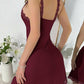 Luxurious Lace-Trimmed Spaghetti Strap Nightdress – Soft, Stretchy, Backless Comfort