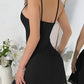 Luxurious Lace-Trimmed Spaghetti Strap Nightdress – Soft, Stretchy, Backless Comfort