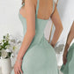 Luxurious Lace-Trimmed Spaghetti Strap Nightdress – Soft, Stretchy, Backless Comfort
