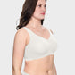 Cooling Wire-Free Antibacterial Minimizer Bra: Seamless Comfort & Gentle Lift