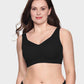 Cooling Wire-Free Antibacterial Minimizer Bra: Seamless Comfort & Gentle Lift