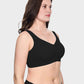 Cooling Wire-Free Antibacterial Minimizer Bra: Seamless Comfort & Gentle Lift