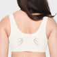 Cooling Wire-Free Antibacterial Minimizer Bra: Seamless Comfort & Gentle Lift