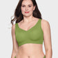 Cooling Wire-Free Antibacterial Minimizer Bra: Seamless Comfort & Gentle Lift