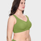 Cooling Wire-Free Antibacterial Minimizer Bra: Seamless Comfort & Gentle Lift