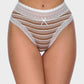 SheCurve 5-Pack Cotton Seamless Lace Stripe Briefs: Breathable, Comfortable, No-Show Panties