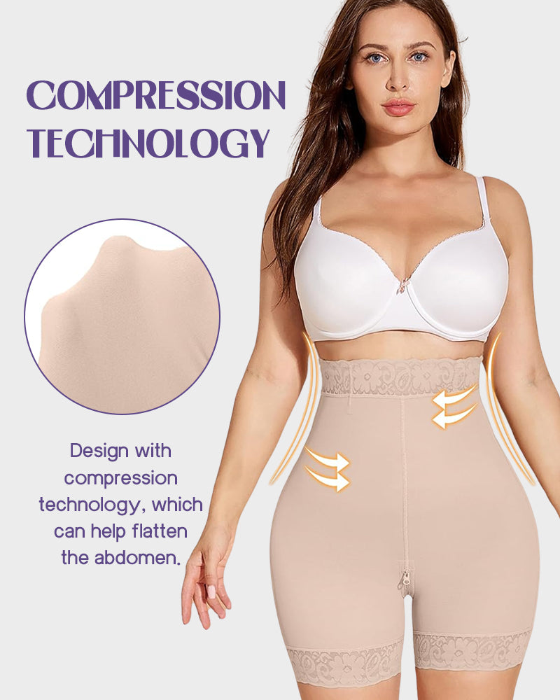 Ultimate High-Waisted Butt Lifter Tummy Control Shapewear Shorts