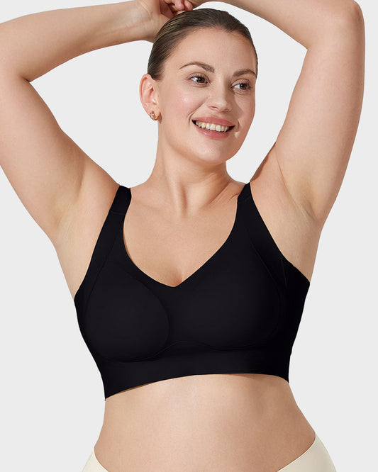 Ultimate Comfort Seamless Wireless Shaper Bra for Everyday Support & Lift