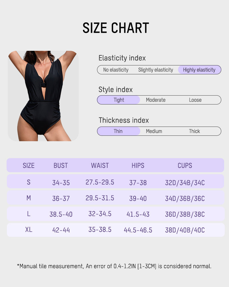 Flattering Deep Plunge Halter Two-Piece Swimsuit for Stylish Beachwear Confidence