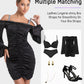 Sparkling Rhinestone Strap Deep V Push-Up Underwire Bra for Enhanced Lift