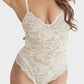 Elegant Deep V Lace Sculpting Thong Bodysuit for Women - Sexy Shapewear