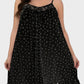 Elegant Ditsy Floral Lace-Trimmed Cami Sleep Dress - Soft, Sexy Nightgown