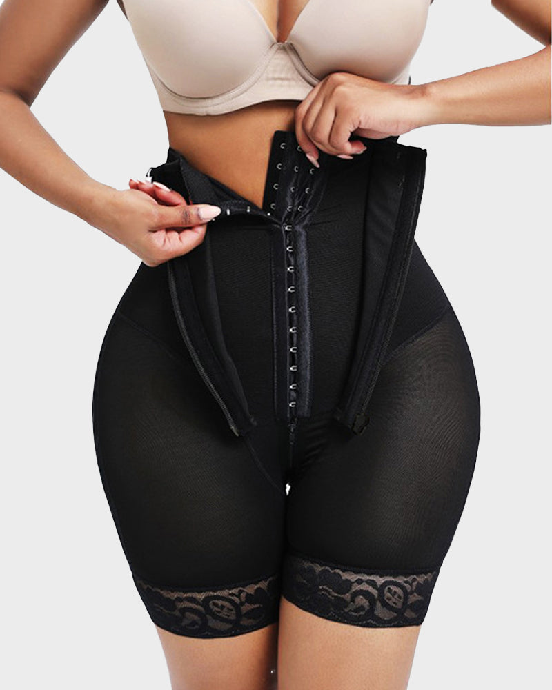 SheCurve Double Compression High-Waist Shaper Shorts: Tummy Control, Butt Lift, Posture