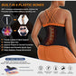 Double Layer Adjustable Waist Trainer Sweat Belt for Workout Slimming