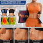 Double Layer Adjustable Waist Trainer Sweat Belt for Workout Slimming
