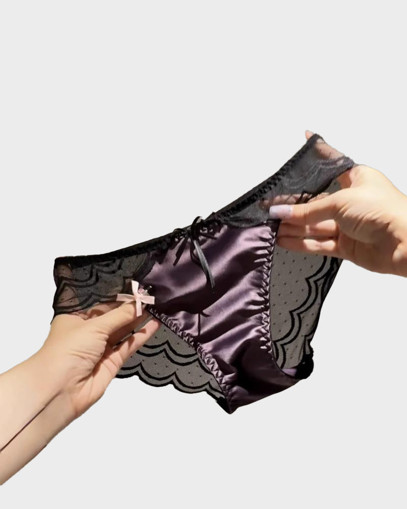 Chic Low-Rise Lace Panties 6-Pack Gift Set - Feminine, Comfy, Breathable Underwear
