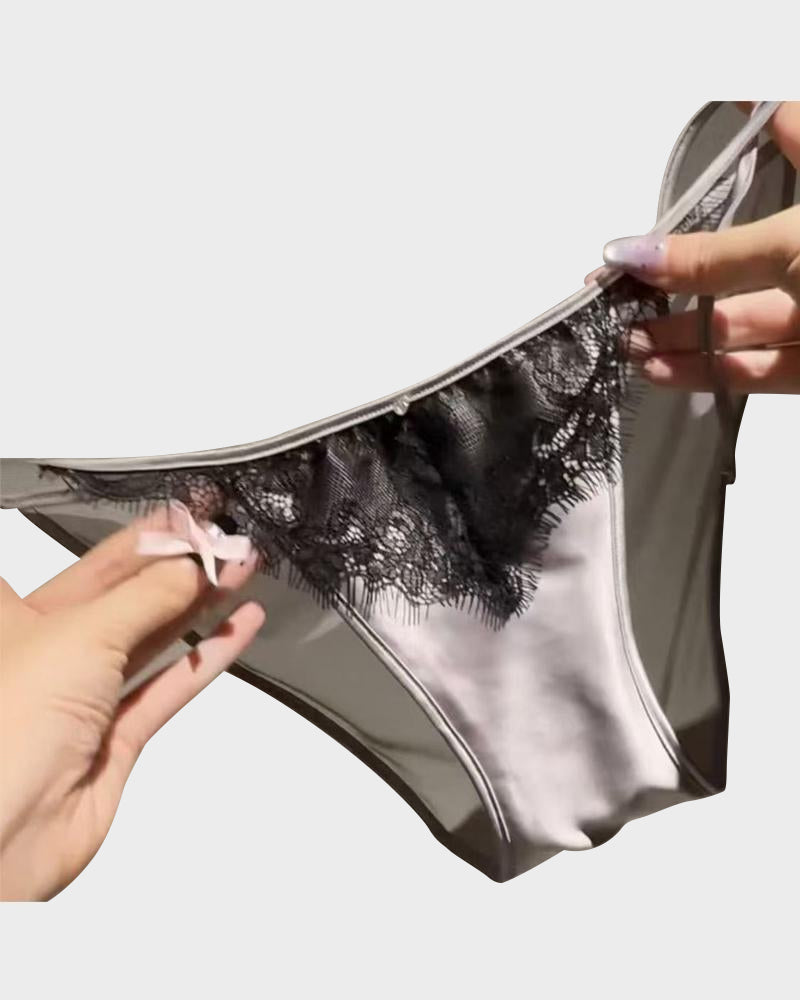 Chic Low-Rise Lace Panties 6-Pack Gift Set - Feminine, Comfy, Breathable Underwear