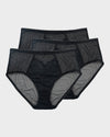 SheCurve Enchant Floral Lace Brief Underwear 3-Pack: Comfortable, Sexy, Chic