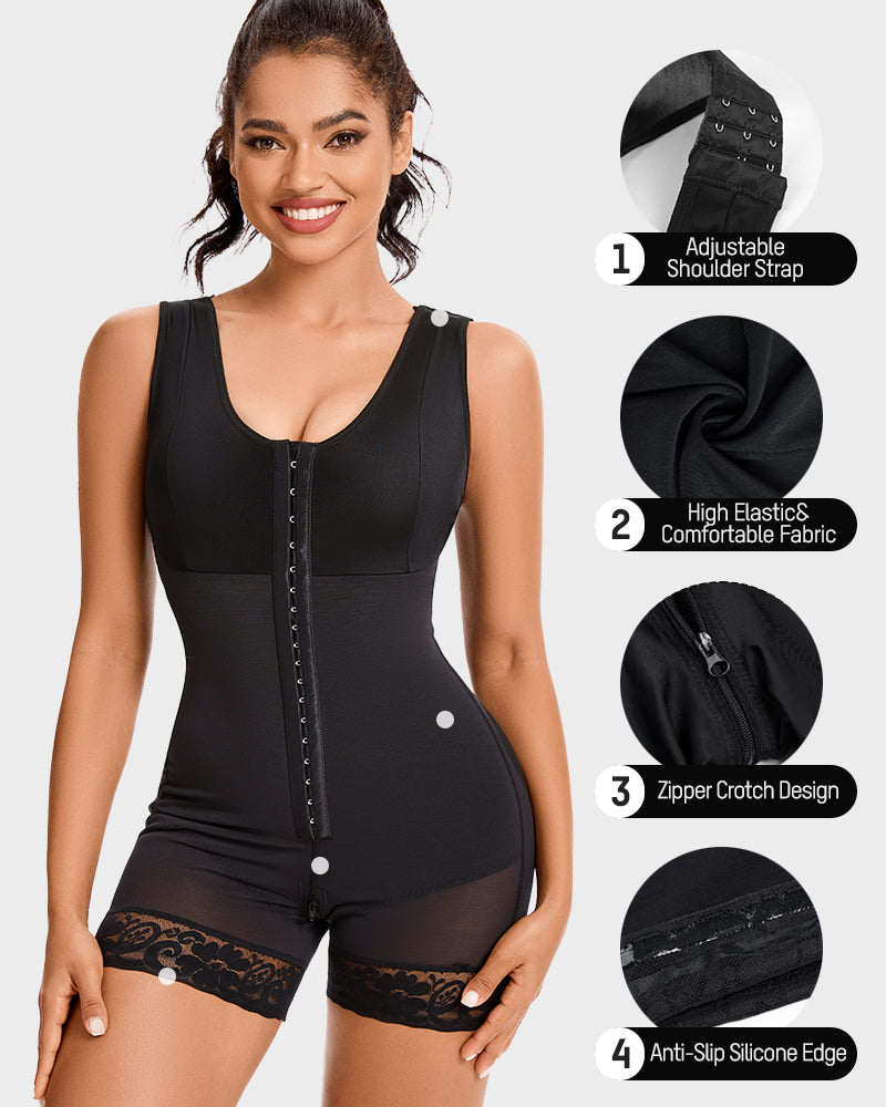 Ultimate Plus Size Tummy Control Shaper Bodysuit for Smooth Sculpting