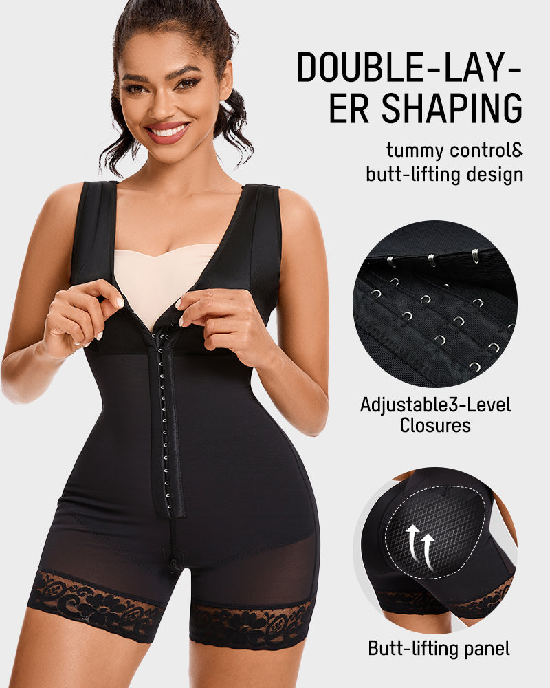 Ultimate Plus Size Tummy Control Shaper Bodysuit for Smooth Sculpting