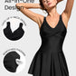 Elegant Floral Print One-Piece Swim Dress: Modest Coverage, Stylish Design, Comfort Fit