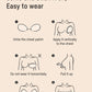 Invisible Front Closure Adhesive Push-Up Bra Set, 2 Pairs, Reusable & Strapless