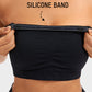 SheCurve Full-Coverage Seamless Bandeau Bra: Invisible, Wireless Comfort, Strapless Support
