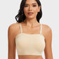 SheCurve Full-Coverage Seamless Bandeau Bra: Invisible, Wireless Comfort, Strapless Support