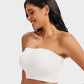 SheCurve Full-Coverage Seamless Bandeau Bra: Invisible, Wireless Comfort, Strapless Support