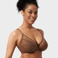 Elegant Full Coverage Lace Minimizer Bra for Comfortable Everyday Support