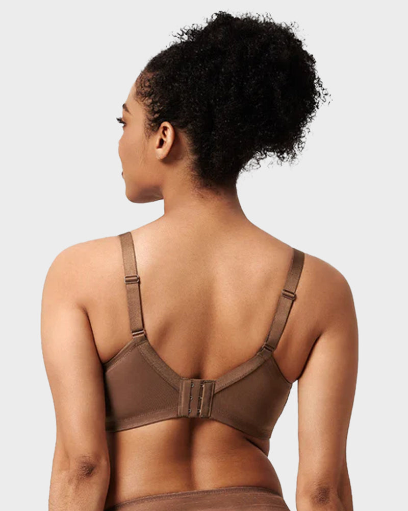 Elegant Full Coverage Lace Minimizer Bra for Comfortable Everyday Support