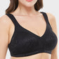 Ultimate Wire-Free Full Coverage Minimizer Bra for Plus Size Comfort