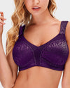 Ultimate Wire-Free Full Coverage Minimizer Bra for Plus Size Comfort