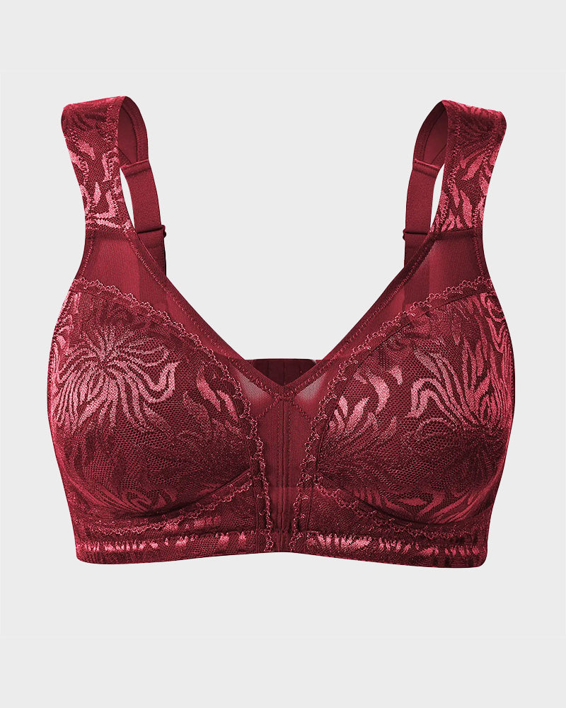 Seamless Full Coverage Wire-Free Minimizer Bra: Ultimate Comfort & Sleek Silhouette