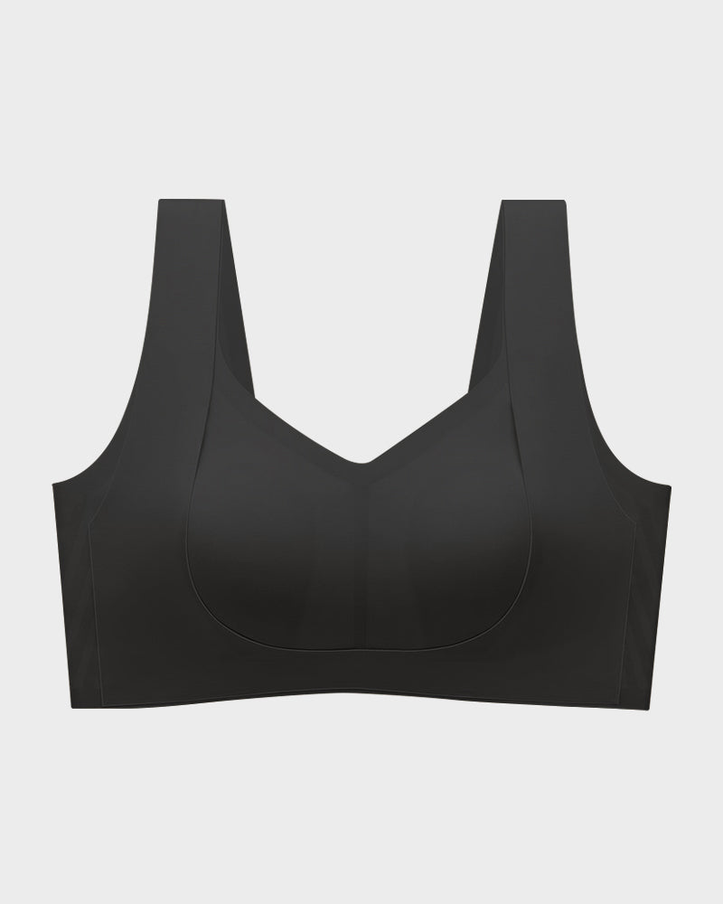 Ultimate Comfort Wireless Push-Up Minimizer Bra for Full Support