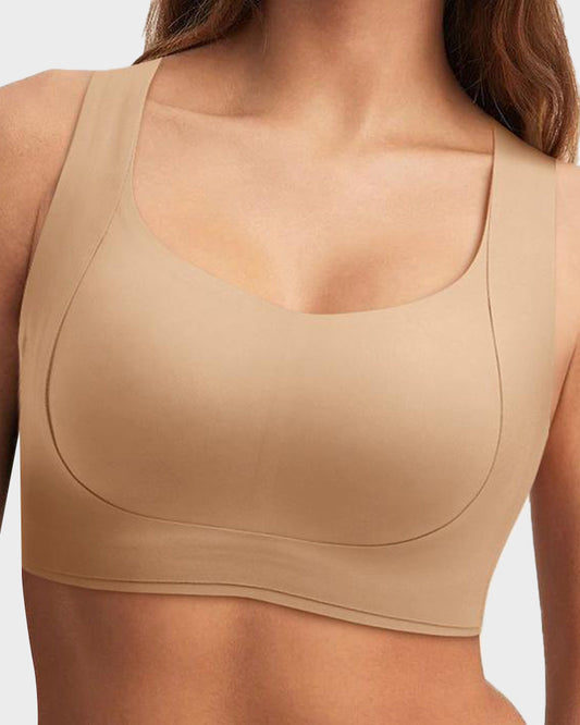 Ultimate Comfort Wireless Push-Up Minimizer Bra for Full Support